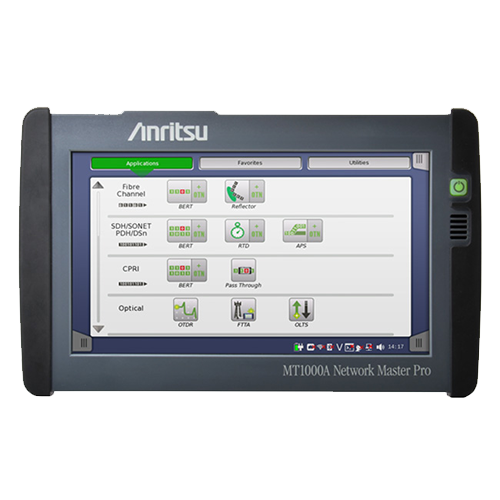 安立 Anritsu MT1000A 絡(luò)測(cè)試儀 Network Master Pro (以太網(wǎng) / CPRI / FC / OTN / SDH / OTDR 測(cè)試儀)
