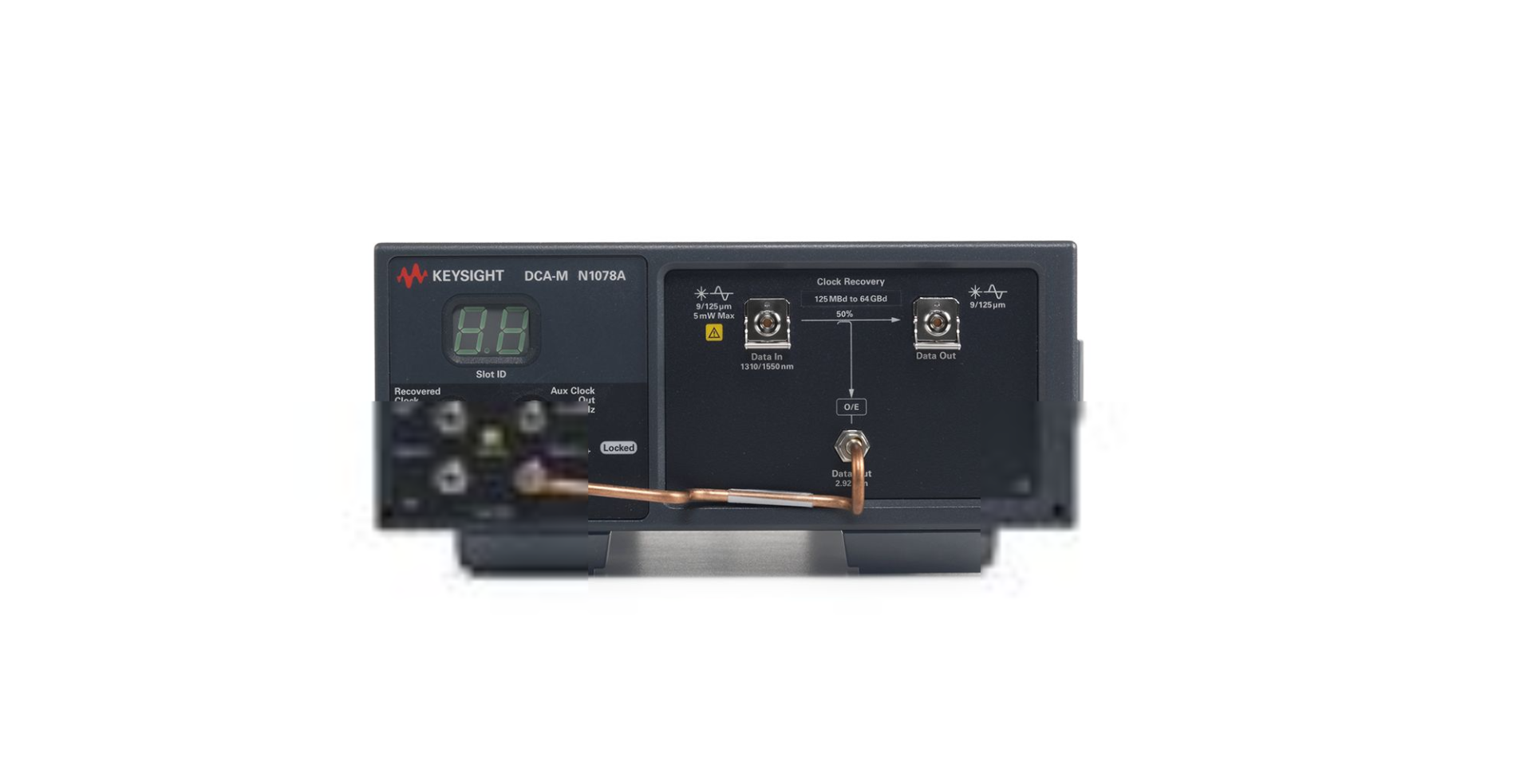 KEYSIGHT N1078A 采樣示波器單模光 / 電時鐘恢復模塊