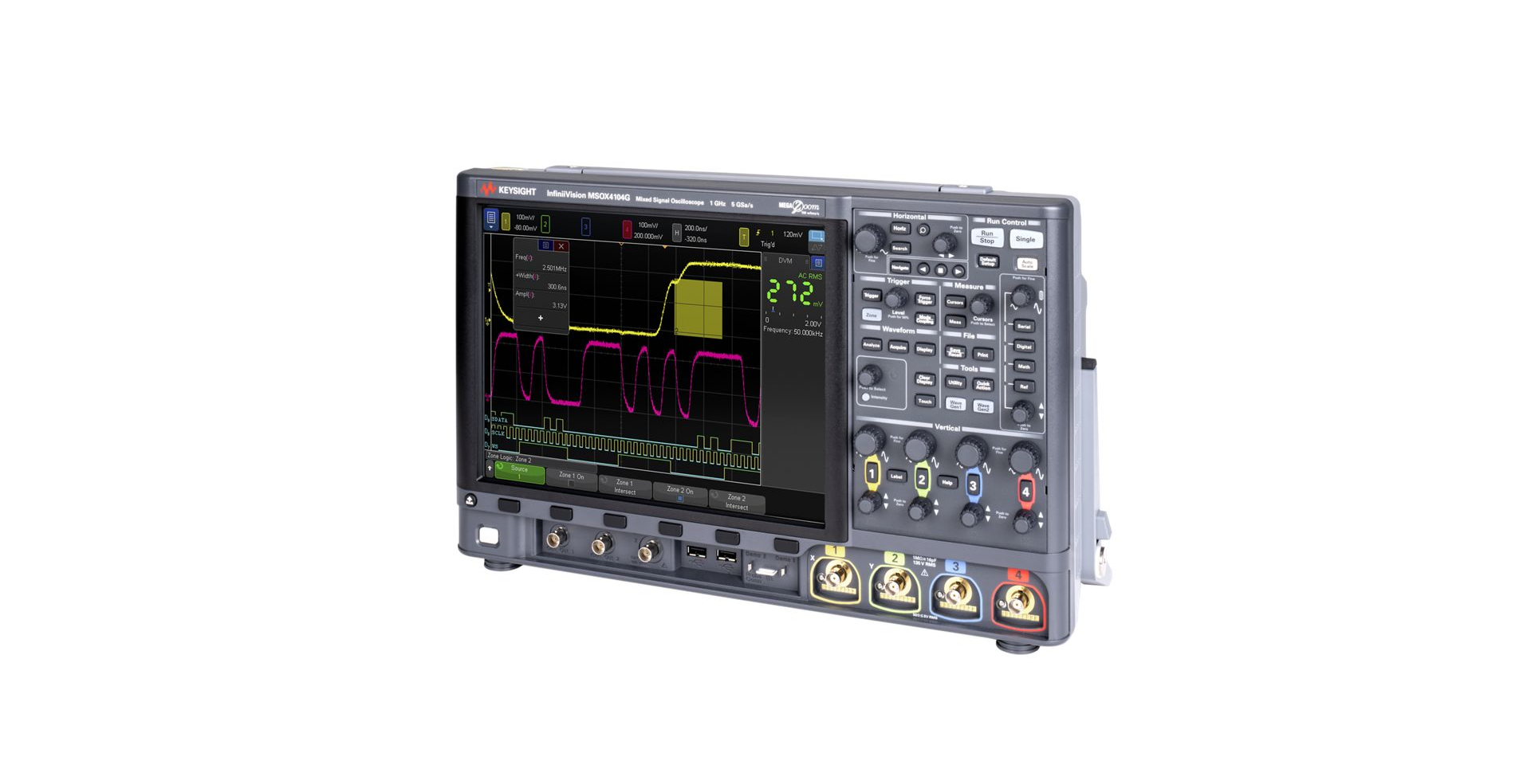 Keysight MSOX4054G 中高端混合信號(hào)示波器
