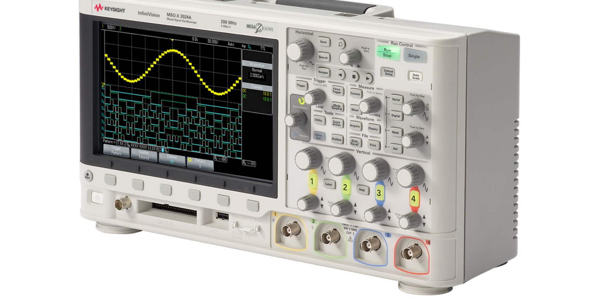 Keysight MSOX2024A 混合信號示波器