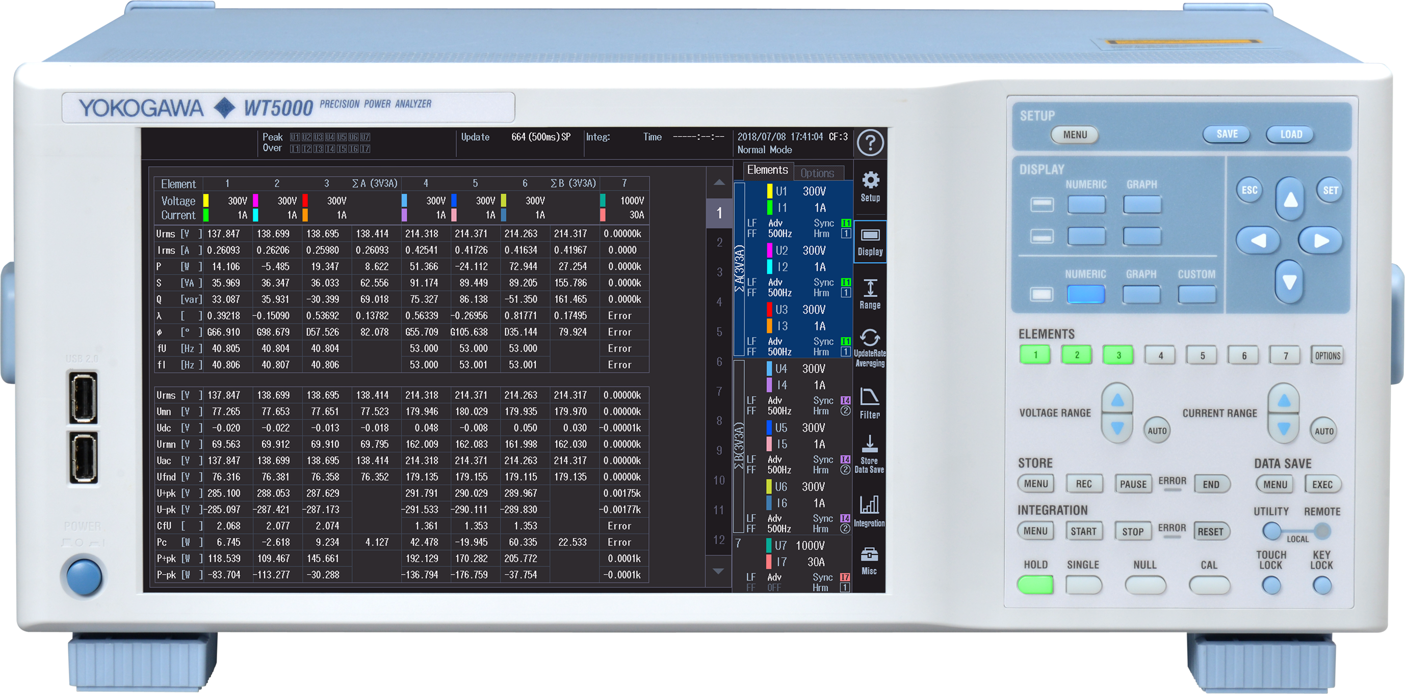 YOKOGAWA WT5000 數(shù)字功率分析儀 橫河電機 高精度功率測量