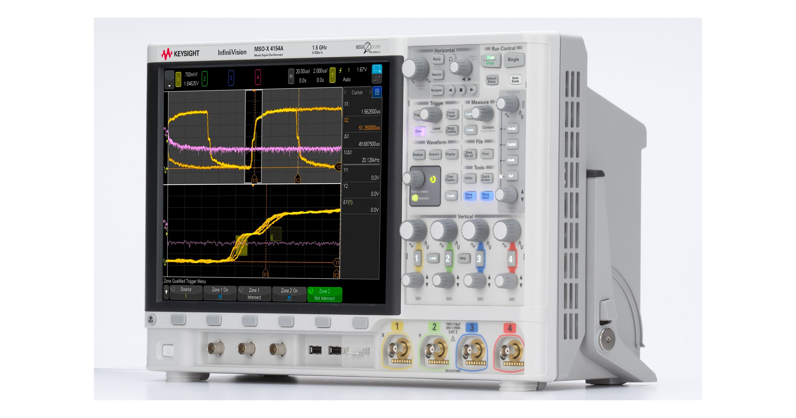 是德MSOX4154A混合信號示波器 - 是德科技高性能測試解決方案