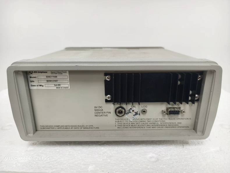 JDS Uniphase RM3系列回?fù)p測(cè)試儀